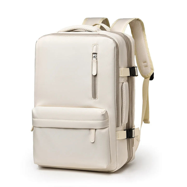 Unisex TrailSafe Pro reisrugzak, waterbestendig en georganiseerd voor elk avontuur. Duurzame outdoor backpack.