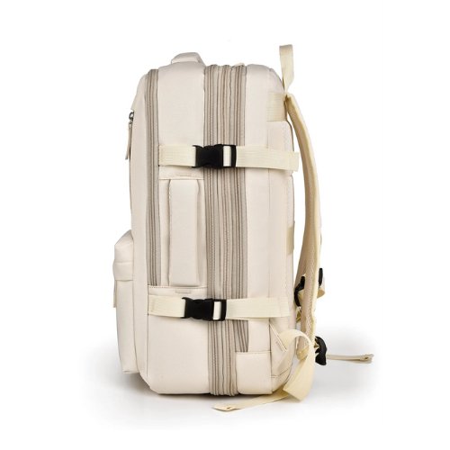 Veelzijdige unisex backpack, waterbestendig voor outdoor en reizen. Veilige en georganiseerde opslag voor bagage.