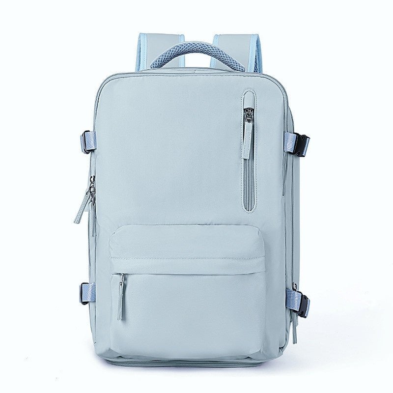 Ruime TrailSafe Pro reisrugzak met meerdere opbergvakken; perfecte bagage voor georganiseerde reizen.