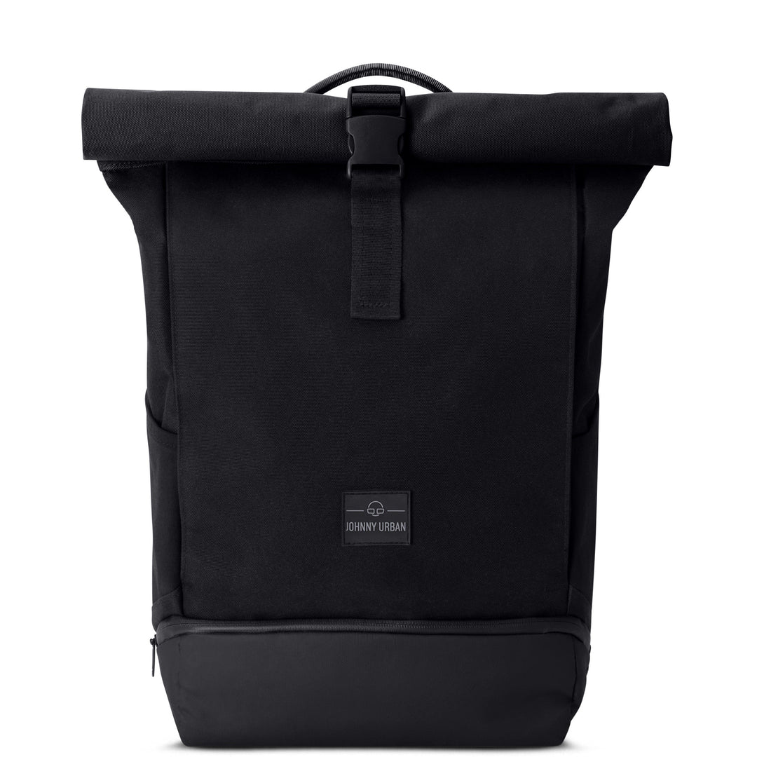 Unisex UrbanFlow rolltop rugzak voor werk, studie en reizen, multifunctioneel en stijlvol.