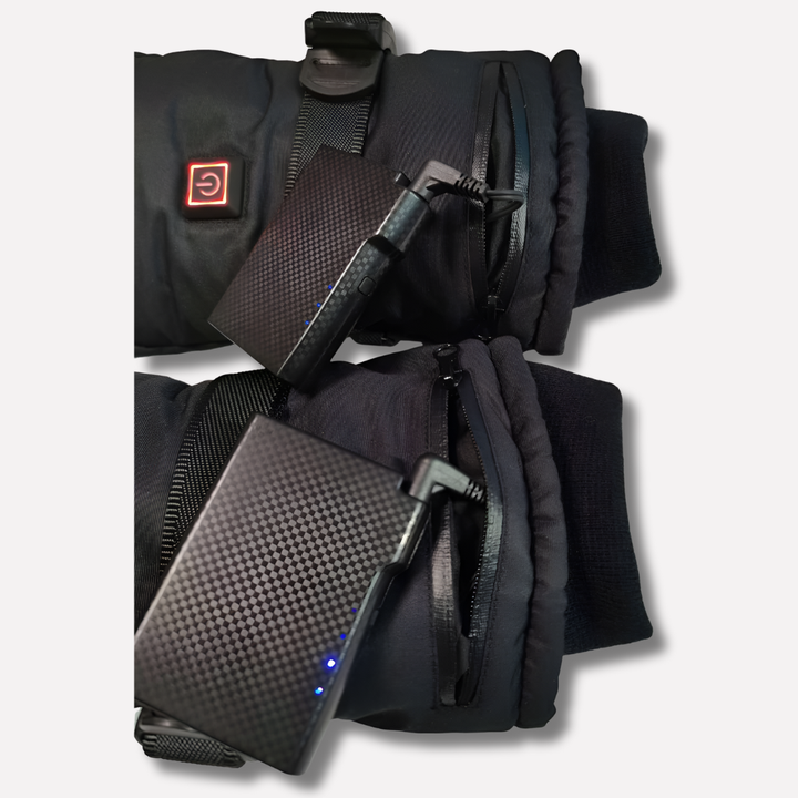 Unisex verwarmde handschoenen voor wintersport en outdoor activiteiten, houden je handen warm en comfortabel in extreme kou.