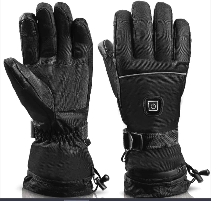 Comfortabele unisex ski handschoenen, elektrisch verwarmd, perfect voor warme handen tijdens wintersport en outdoor avonturen.