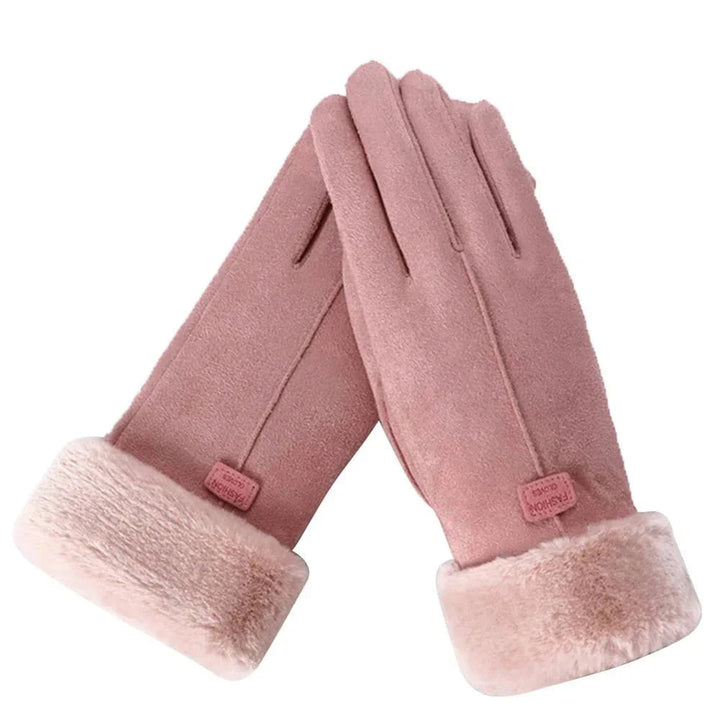 Unisex warme winterhandschoenen met touchscreen functie, ideaal voor koude outdoor activiteiten en smartphone gebruik.
