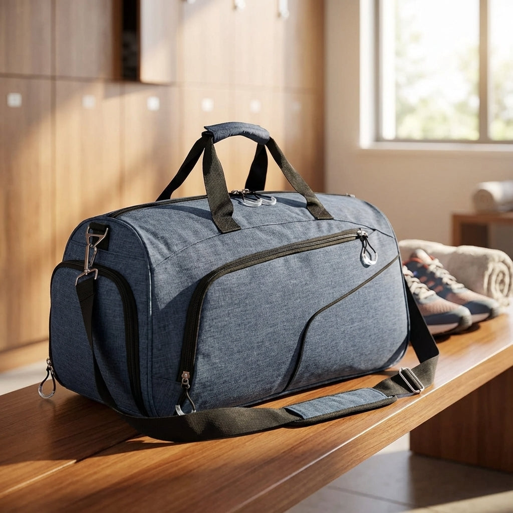 Unisex waterdichte 35L FlexDuffel bagage, ideaal als sporttas, reistas of weekendtas voor outdoor avonturen.