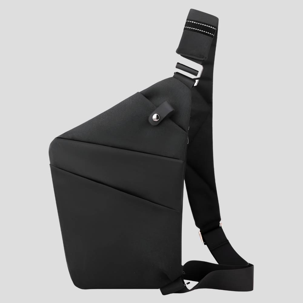 Stijlvolle nylon unisex crossbody tas, waterdicht en anti-diefstal. Perfect voor het veilig opbergen van je spullen.