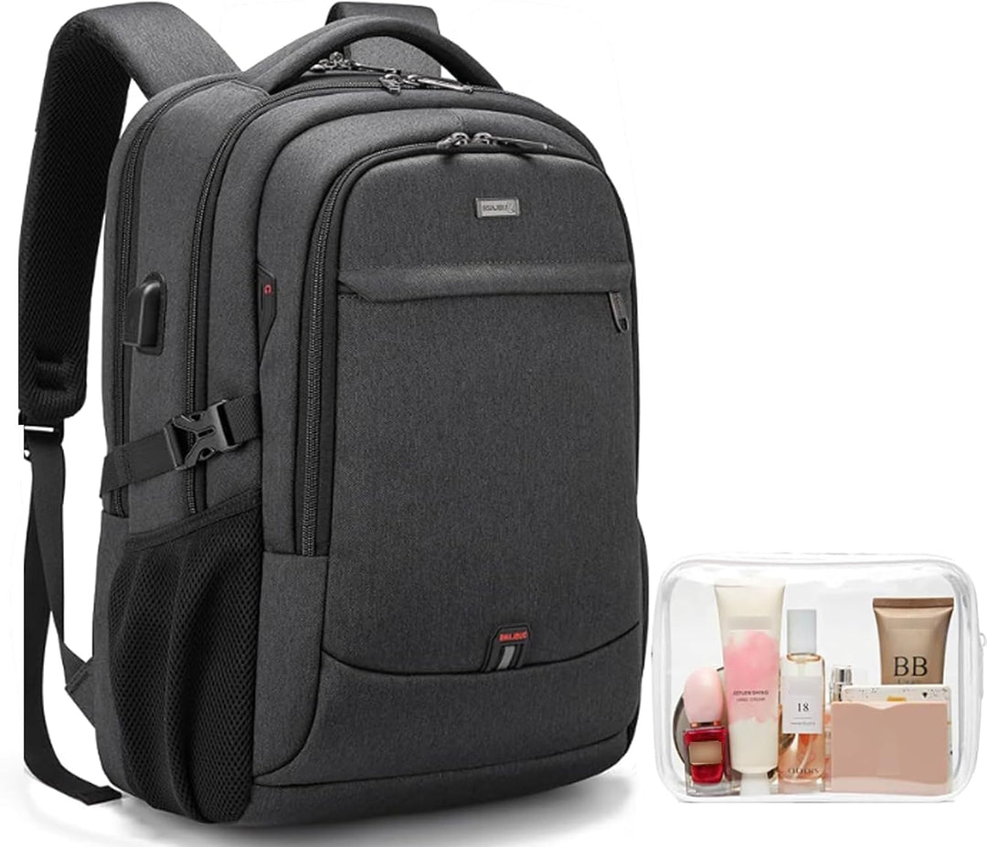 Comfortabele waterbestendige USB-rugzak, unisex, georganiseerd voor al je avonturen.