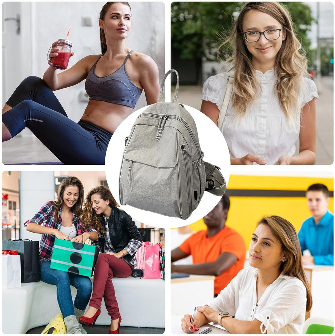 Moderne unisex waterdichte rugzak, perfect als casual schooltas of reistas met slimme organisatie.