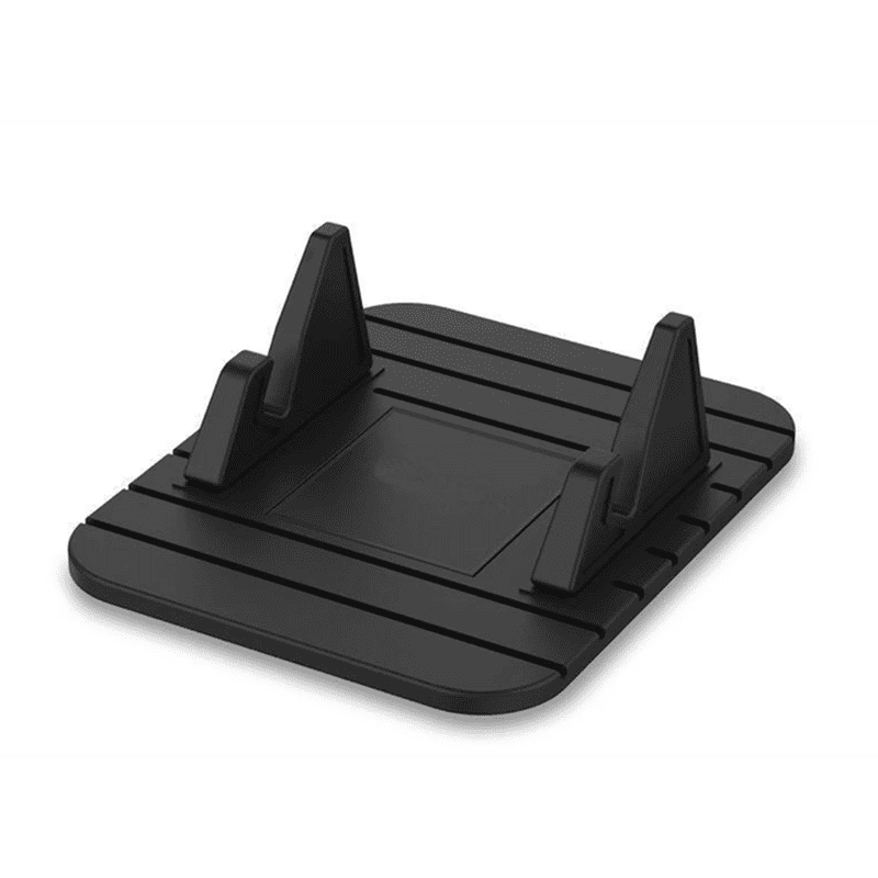 Compacte universele anti-slip telefoonhouder, perfect voor elke smartphone in auto of op bureau.
