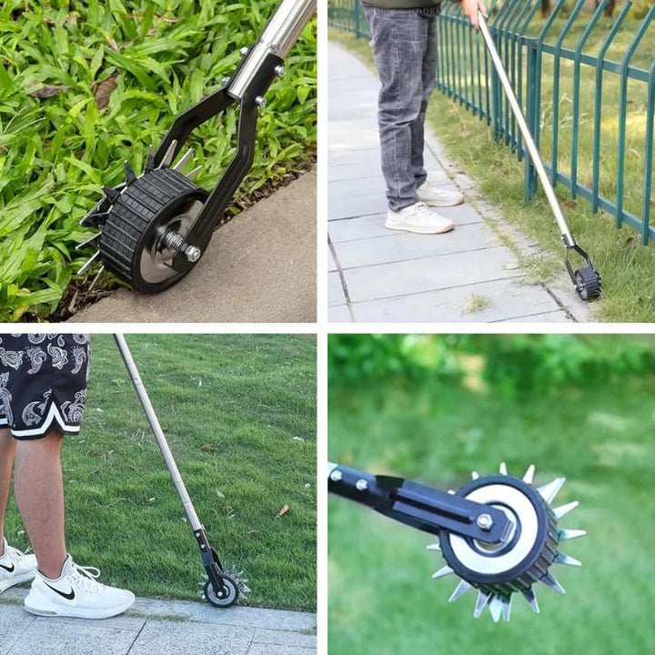 De veelzijdige graskantafwerker: onmisbaar tuingereedschap voor snelle en efficiënte gazonverzorging.