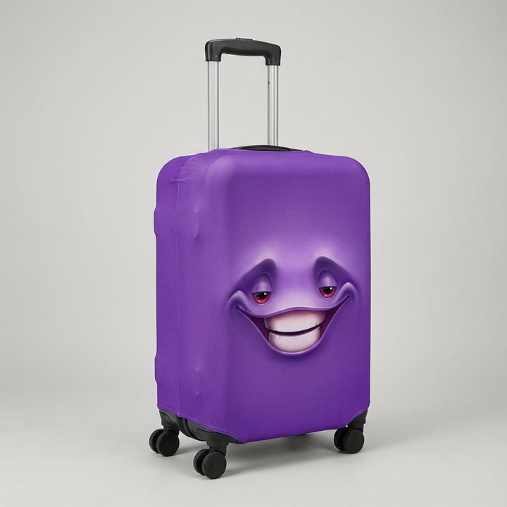 Vakantie-accessoire: Universele kofferhoes met vrolijke print, biedt bescherming en stijl voor elke reis.