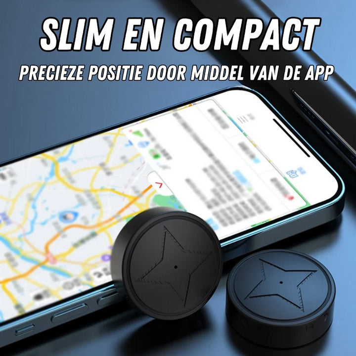 Krachtige magnetische GPS tracker voor auto's. Real-time locatie tracking, essentiële beveiliging tegen diefstal.
