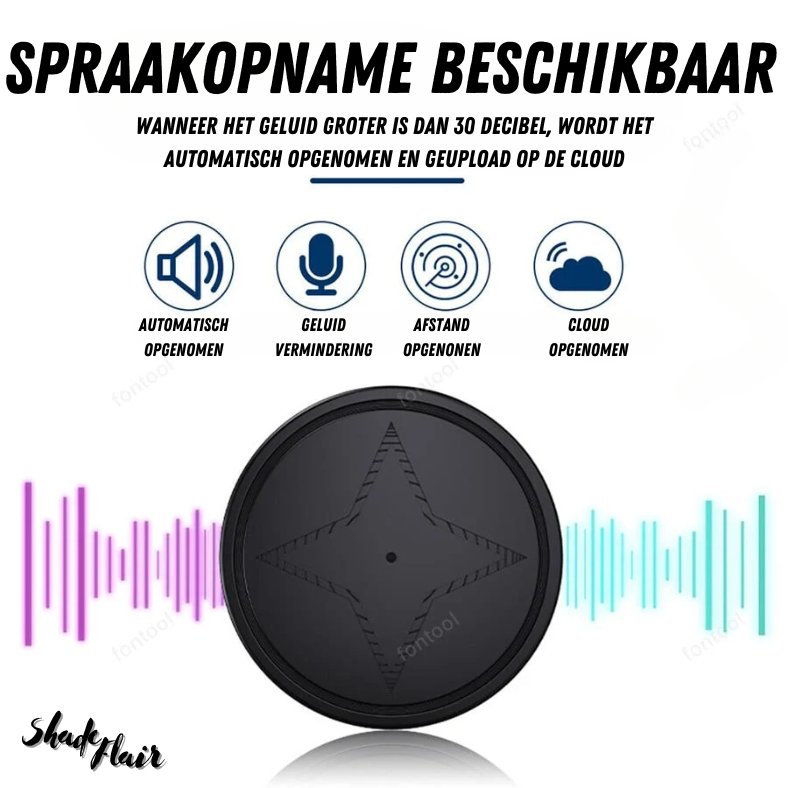 Geavanceerde magnetische GPS tracker. Real-time tracking van locatie voor diefstalpreventie en voertuigbeveiliging.