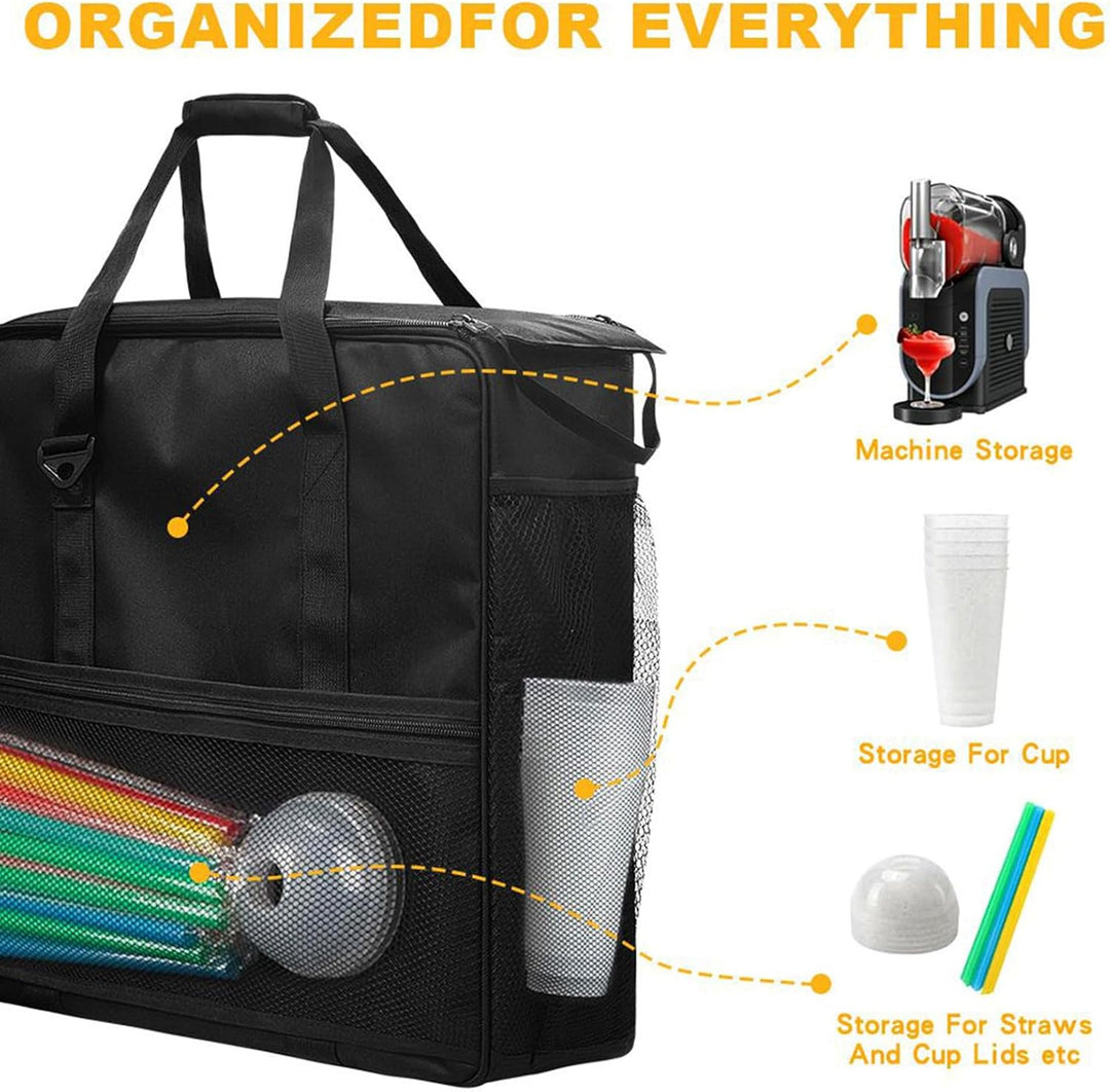 Beschermende opbergtas voor drankmaker, essentieel voor kamperen en buitenplezier.