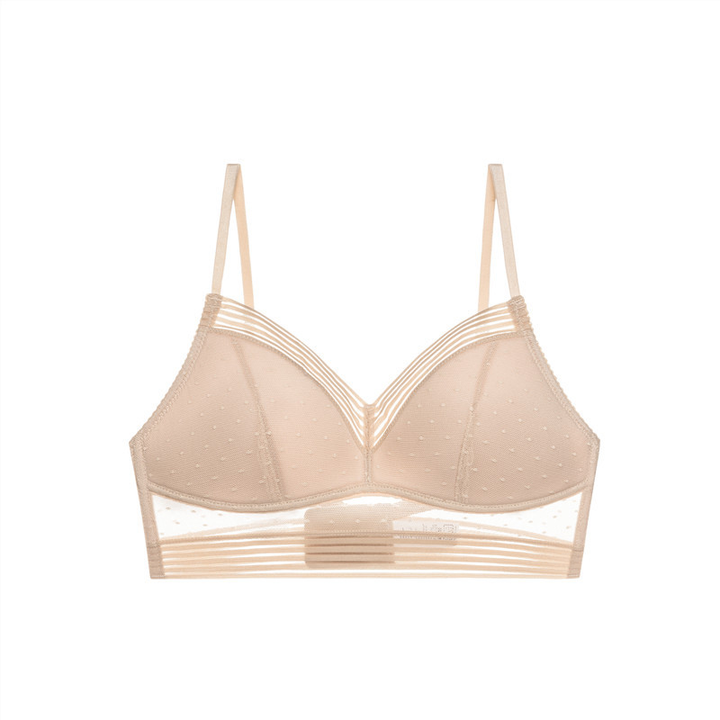 Onzichtbare rugloze dames bh, draadloos, zelfklevend, huidkleurig, perfect voor strapless outfits en discrete ondersteuning.