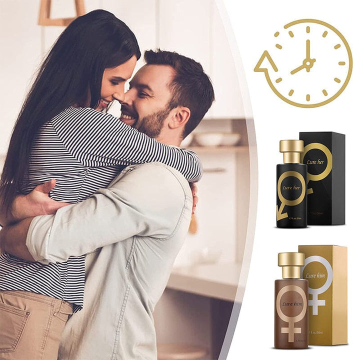 Verleidelijk feromoonparfum in stijlvol design met bloemengeur, ideaal voor mannen en vrouwen, 50ml flacon.