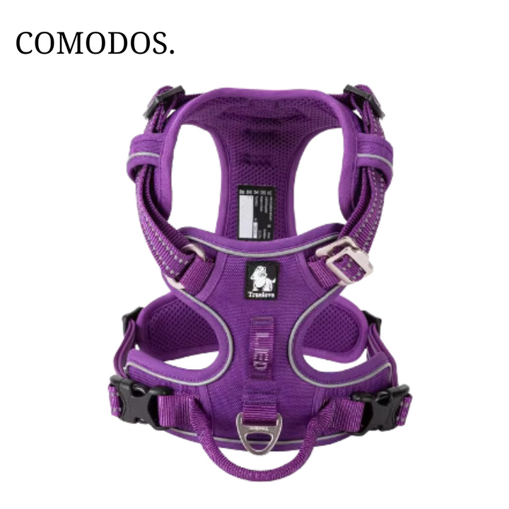 Essentieel huisdier accessoire: reflecterend, verstelbaar no-pull hondenharnas voor optimale veiligheid van je hond.