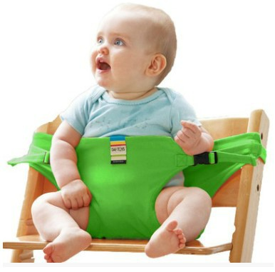 Baby veiligheidsgordel met verstelbare pasvorm voor groeiende kinderen.