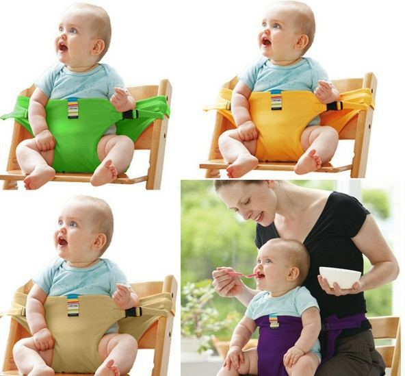Lichtgewicht en zachte babygordel voor kinderstoelen, geschikt voor dagelijks gebruik.