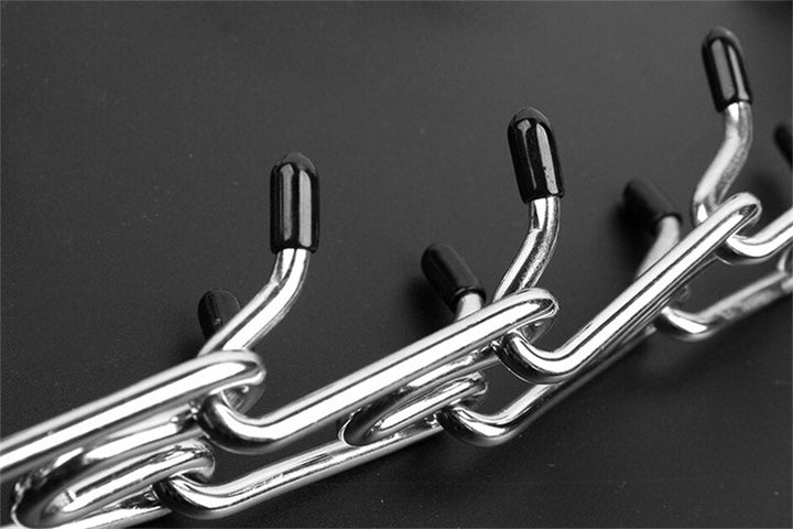 Verstelbare hondentrainingshalsband met rubberen pinnen, ideaal voor anti-trek training