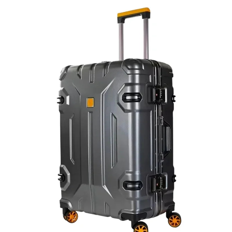 Lichtgewicht aluminiumframe hardcase Kopenhagen met spinnerwielen en TSA slot; de ideale moderne reiskoffer.