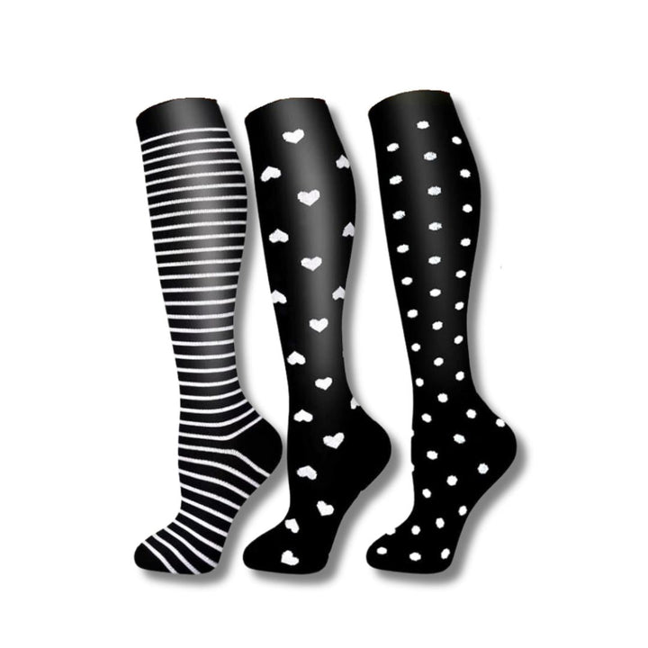 VitalEase dames compressiesokken, orthopedische ondersteuning voor comfortabele, gezonde benen.