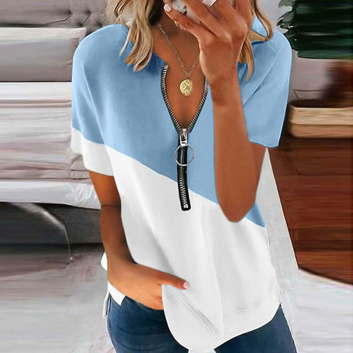 Veelzijdig casual zomer shirt VShirt™ voor dames, perfect voor zomerse dagen, combineert stijl met comfort.