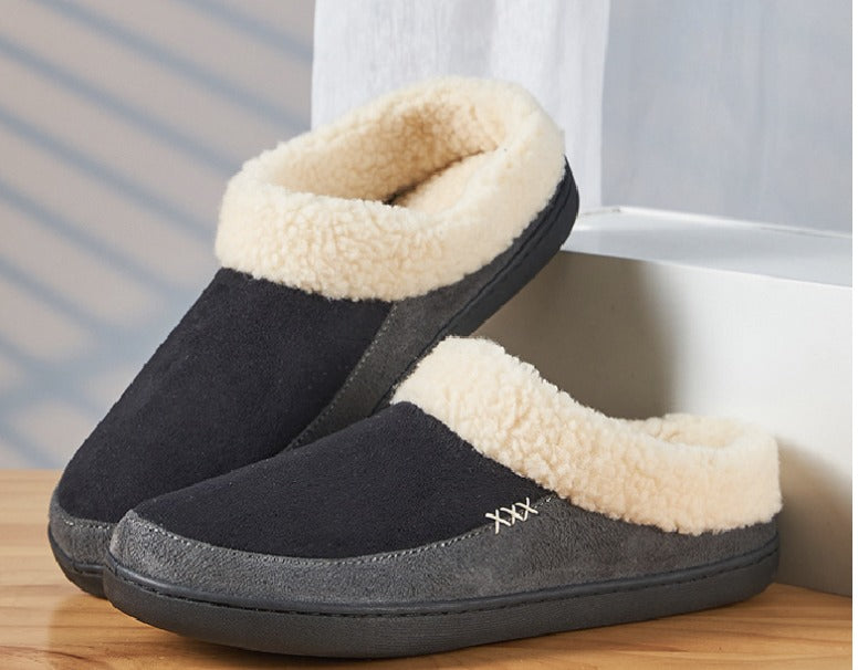 Heren winterpantoffels Lars, zacht en warm. Perfect voor binnen in huis; ultiem comfort voor vermoeide voeten.
