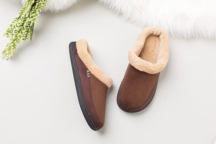 Ontspannende heren winterpantoffels Lars. Warm en comfortabel, perfect om thuis te dragen na een lange dag.