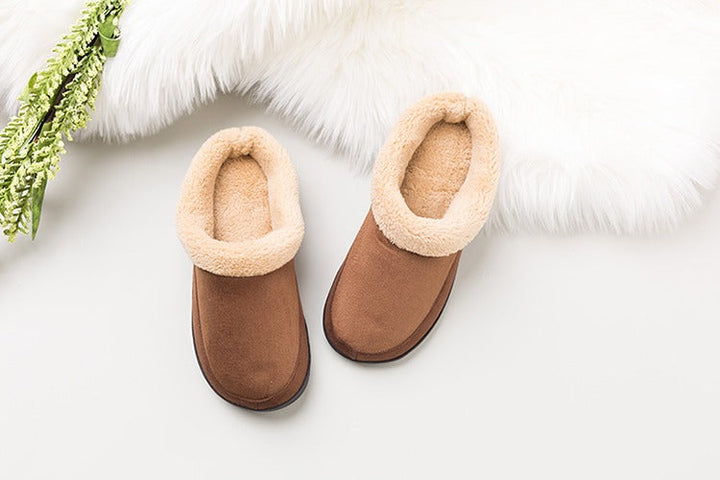 Heren pantoffels Lars: warme en comfortabele winterpantoffels voor gezellige avonden thuis. Antislip voor veiligheid.