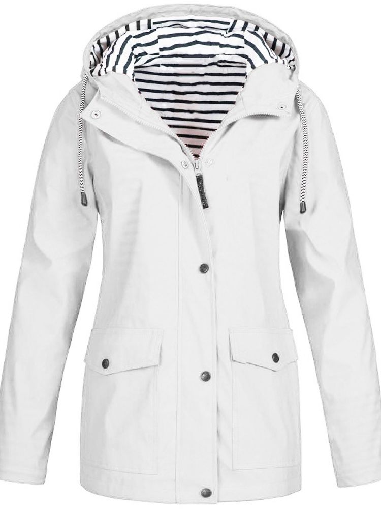Water- en winddichte dames outdoor jas in een trendy design, ideaal voor lente en zomer.