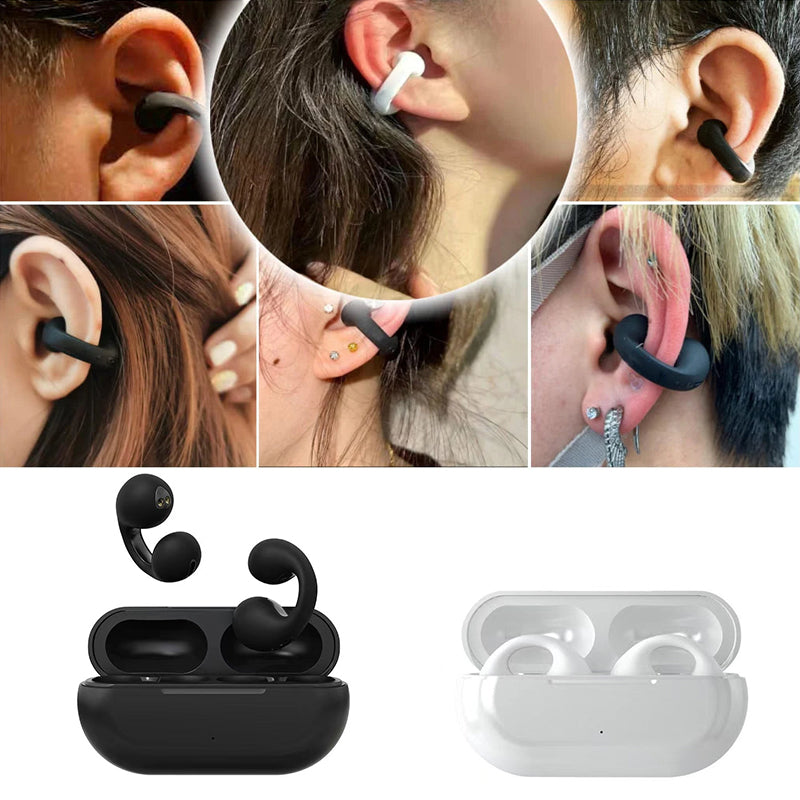 Waterdichte Bluetooth sportkoptelefoon, comfortabel voor de oren, optimale pasvorm, draadloos, ideaal voor sport en intensieve training.