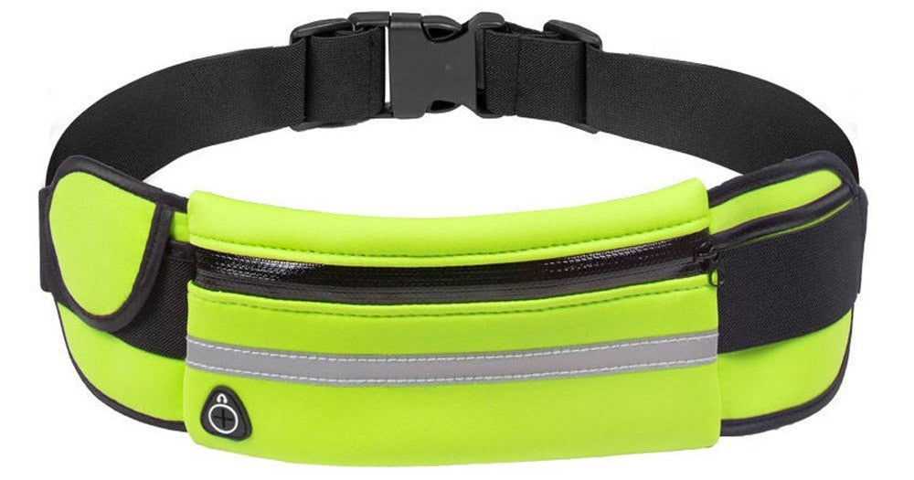 Unisex waterdicht heuptasje voor fitness en outdoor avonturen. Houd je essentials bij de hand.