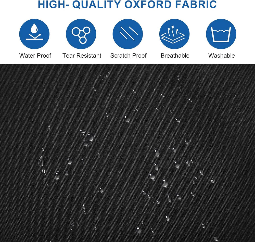 Waterdichte Oxford kostuumhoes beschermt kleding tegen water, stof en kreuken. Perfect voor transport & garderobe.