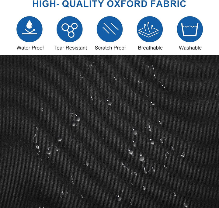Waterdichte Oxford kostuumhoes beschermt kleding tegen water, stof en kreuken. Perfect voor transport & garderobe.