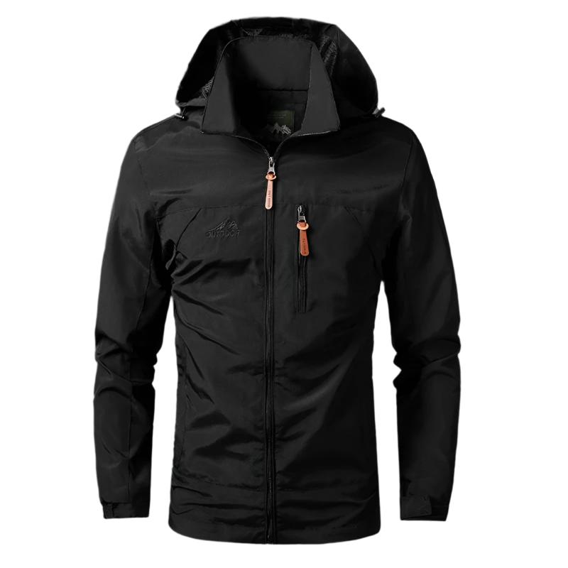 Waterdichte & winddichte heren outdoor jas Arvid, ideaal voor avontuur en dagelijks gebruik.