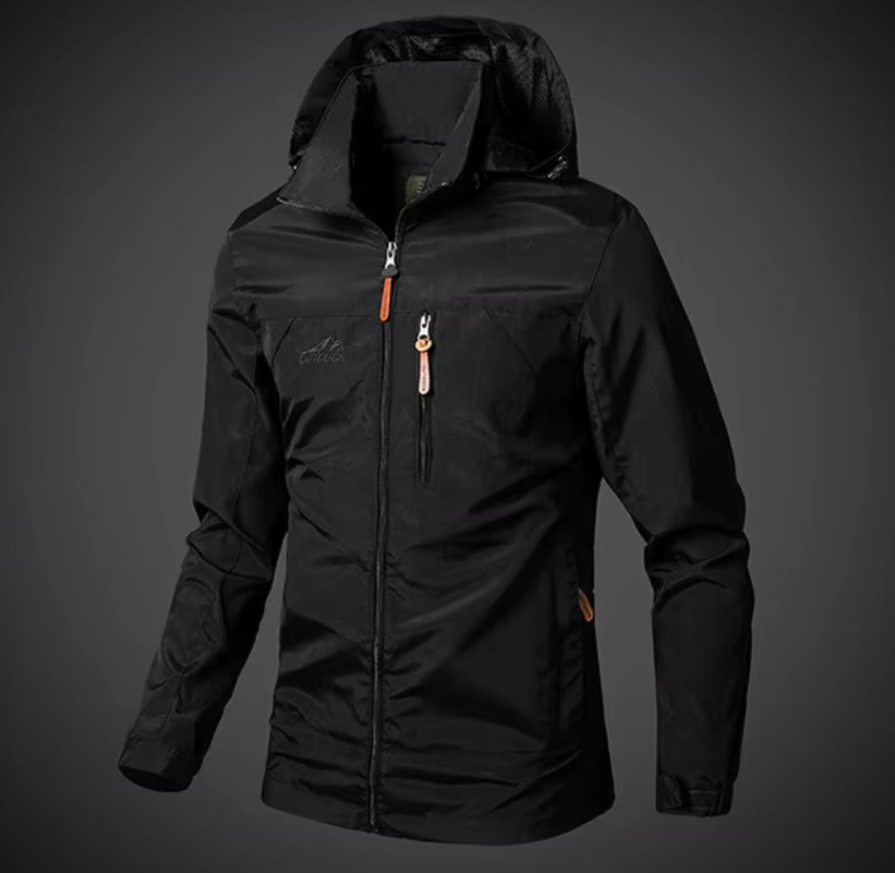 Comfortabele waterdichte heren outdoor jas Arvid, winddicht en duurzaam voor actieve heren.