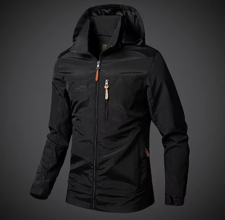 Comfortabele waterdichte heren outdoor jas Arvid, winddicht en duurzaam voor actieve heren.