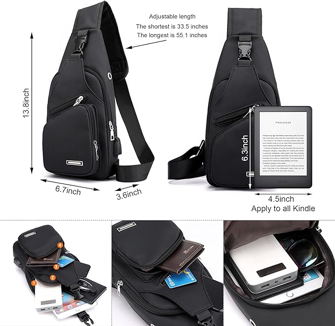 WaveSling waterdichte sling bag, de ideale compacte en beschermende schoudertas voor je essentials.