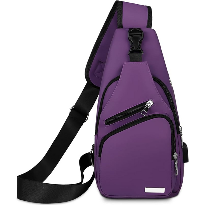 Unisex WaveSling waterdichte sling bag, stijlvolle en praktische dagelijkse tas voor iedereen.