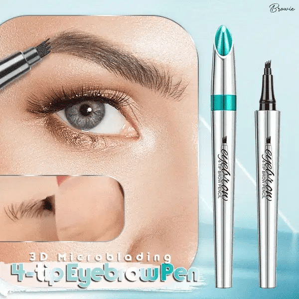 Wenkbrauw microblading pen voor natuurlijke, perfecte wenkbrauwen. Waterbestendige cosmetica voor schoonheid.