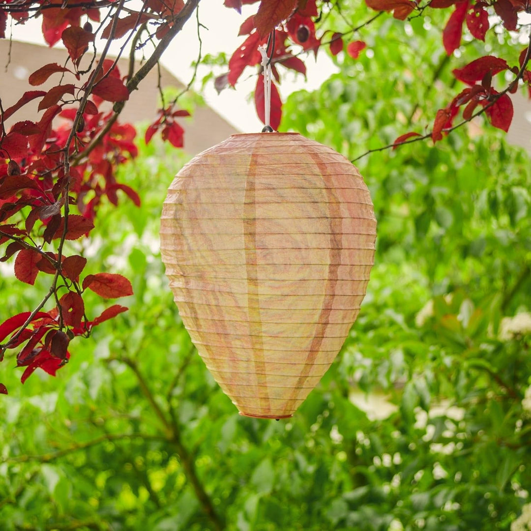 Wespennest Afweerlamp met hangend beschermingsnet voor insectenwering in de tuin, moderne lichtbron, milieuvriendelijk