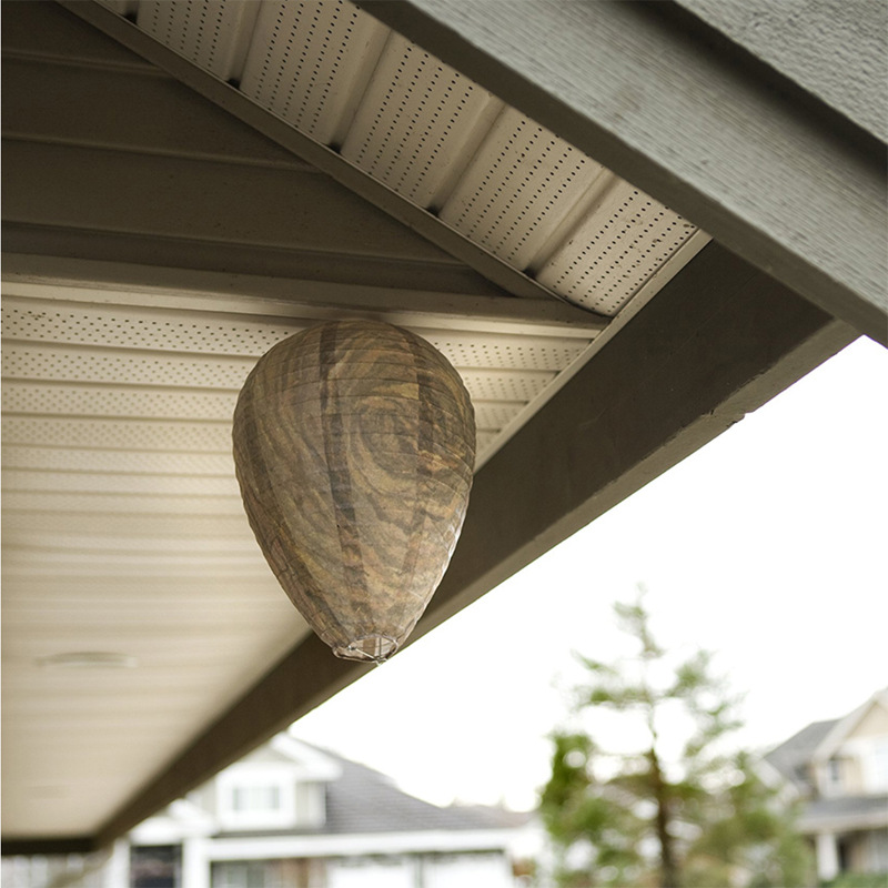 Wespennest Afweerlamp met hangend beschermingsnet voor insectenwering in de tuin, moderne lichtbron, milieuvriendelijk