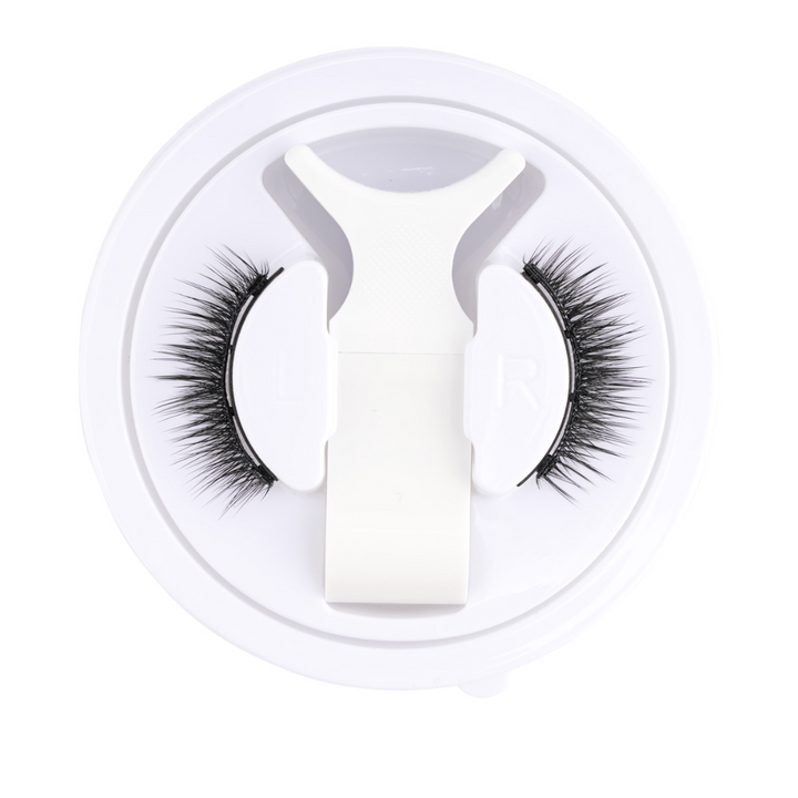 Herbruikbare magnetische wimpers zonder lijm, volumineuze 3D-look, eenvoudige toepassing, veilige bevestiging, damesaccessoire