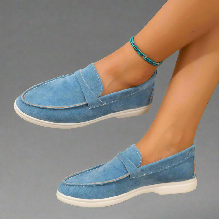 Matilda loafers, comfortabele damesslippers, élégant design, antislipzool