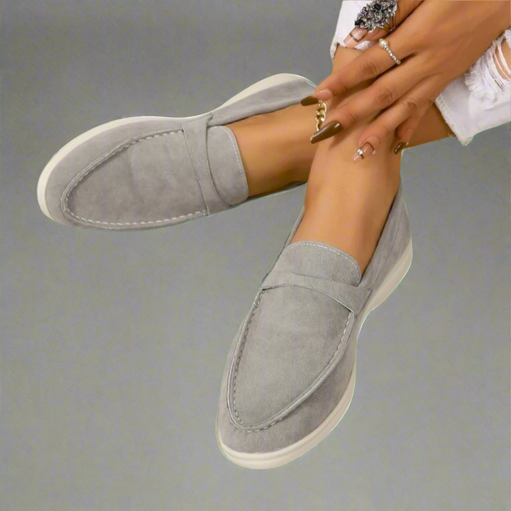 Matilda loafers, comfortabele damesslippers, élégant design, antislipzool