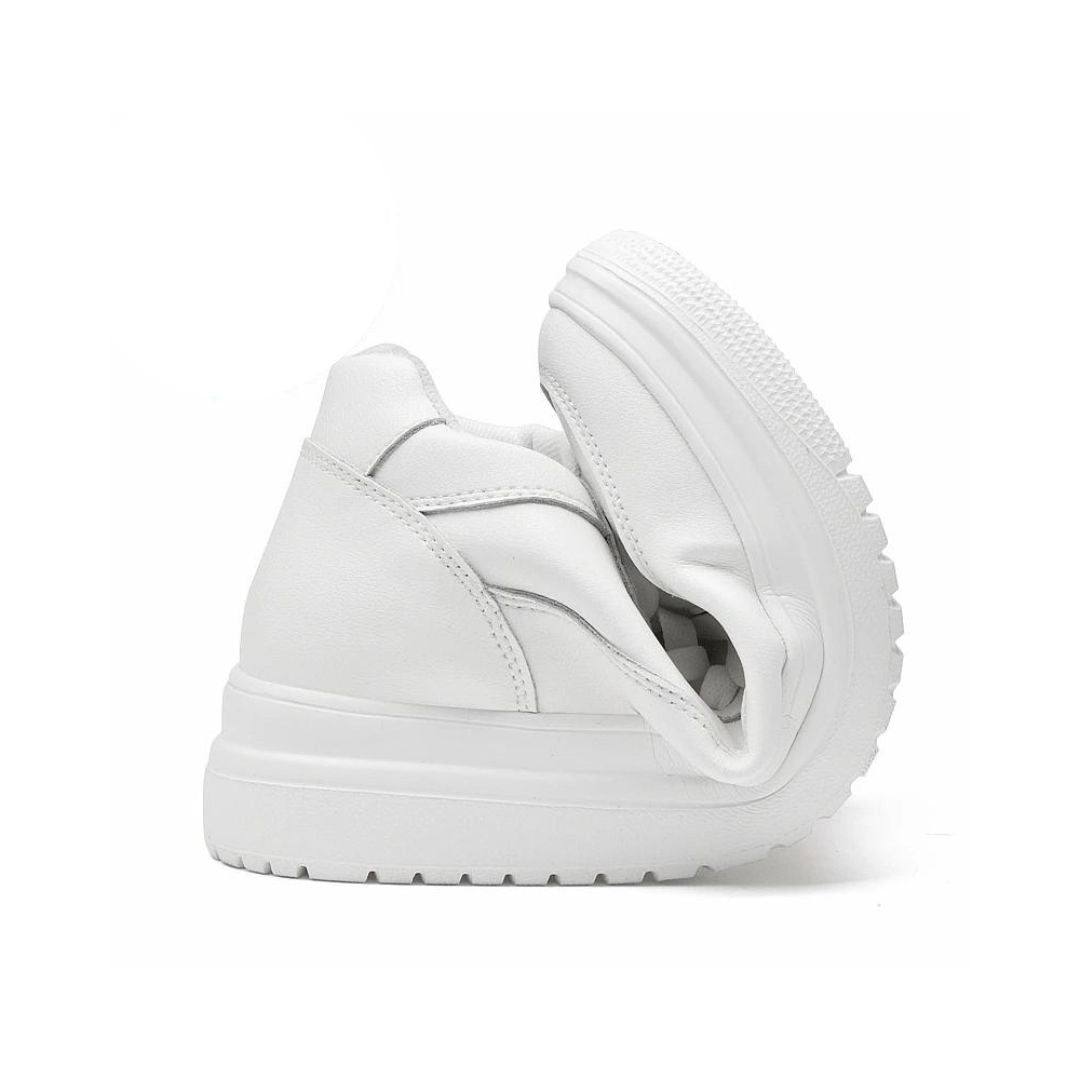 Mannen verhoogde sneakers, ideaal voor een stijlvolle en discrete look. Perfecte lengteverhogende schoenen voor herenmode.