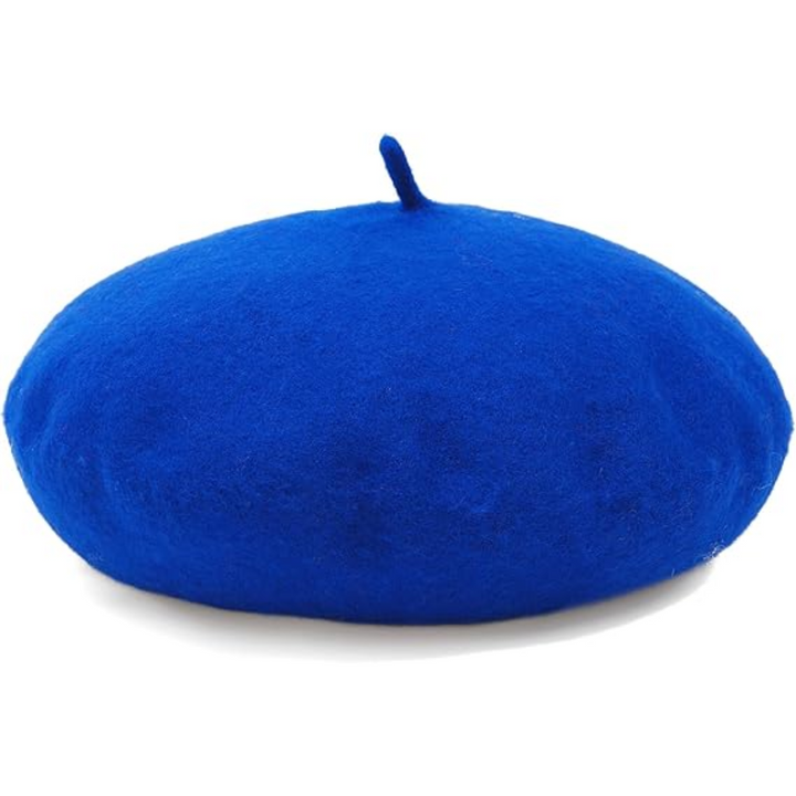 Wollen baret, tijdloos design, in elegante kleur, van zachte wol voor warme winterdagen.