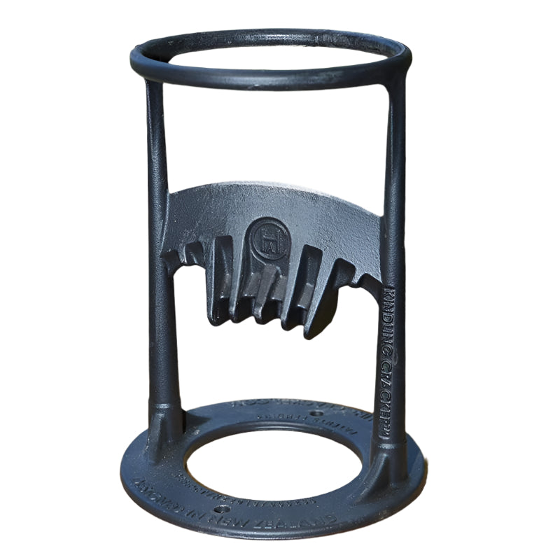 WoodSplitter houtsplijter voor veilig en efficiënt klieven van haardhout. Handmatig hout kloven zonder bijl.