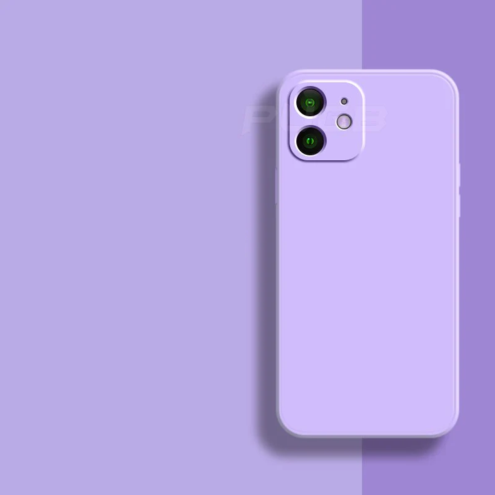 Ultra-dun siliconen iPhone hoesje, geschikt voor iPhone 11, 12, 13. Behoudt het slanke design.