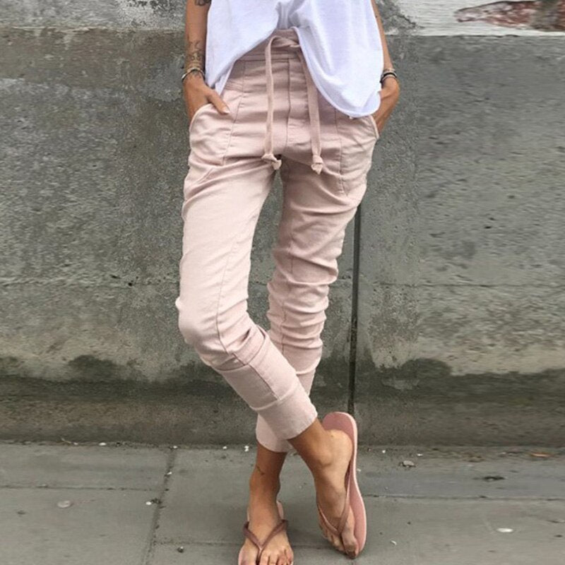 Zachte, trendy damesbroek (ComfyPants™) voor dagelijks comfort en stijl, perfect voor casual outfits.